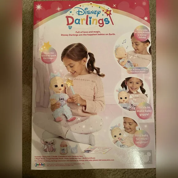 Disney Darlings Stitch Doll with Blonde Hair and Blue Outfit - Picture 8 of 12